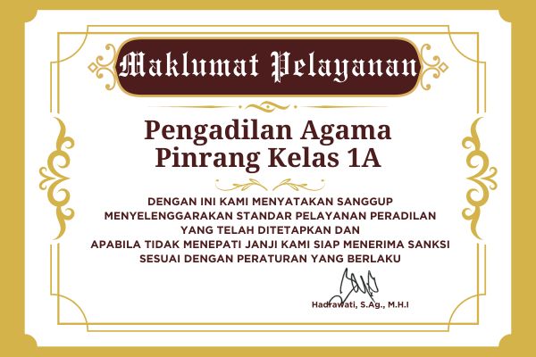 MAKLUMAT PELAYANAN